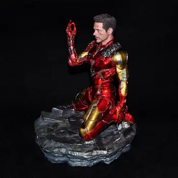 Disney the Avengers Iron Man MK85 Figurica Igračke Lik GK Kip Završnice Posljednju Bitku Super Heroj Stolne Dekoracije Poklon