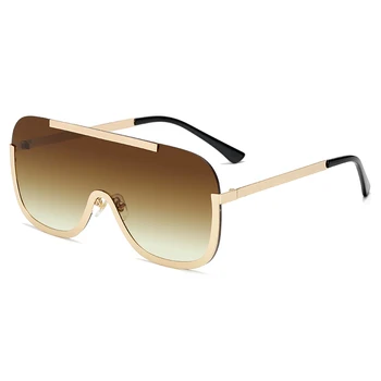 Dizajn Nove Sunčane Naočale, Modni Ženske Metalne gradijent ispunjava Sunčane Naočale Berba UV400 Prevelike Sunčane Naočale Nijanse gafas de sol