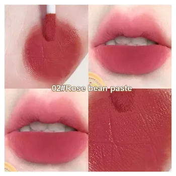 ELECOOL 5 kom. Vodu Ruž Skup boja Za Usne Seksi Crveni Trajan Sjaj Za Usne Mat Baršun Glazura Za Usne make-up Usne, Korejska Kozmetika