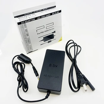 EU Crna Zgodan ac Adapter Za PS2 Slim Je 70.000 Series Punjač, Kabel za Napajanje Kabel za Napajanje Za PlayStation 2 Zidni Utikač SAD