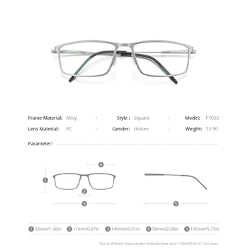 FONEX Rafting Okvira Za Naočale Za Muškarce Trg Kratkovidnost Recept Optički Naočale 2021 Nove Muške Potpuno Korejski spojnicama bez Naočale F1022