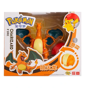 Figurice Pokemon Pravi Originalna Kutija Деформационные Igračke Pikachu Чаризард Pocket Monster Pokeball Model Dar Anime Lik