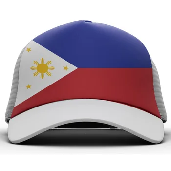 Filipini Teen Diy Besplatno Prilagođene Ime Broj Phl Šešir Nacionalna Zastava Ph Republika Pilipinas Filipinski Print Fotografija Tekst Kapu