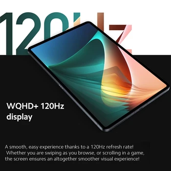 Globalna verzija Xiaomi Pad 5 Tableta Snapdragon 860 120 Hz 11 inča WQHD + 2,5 K LCD zaslon 6G 128 G/256 G 22,5 W Brzi punjač 8720 mah