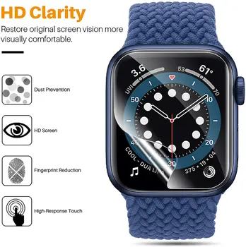 HD Film Za Apple Watch Zaštitna Folija 44 mm 40 mm 42 mm 38 mm iWatch Zaštitnik Pribor za Apple watch series 3 4 5 6 se