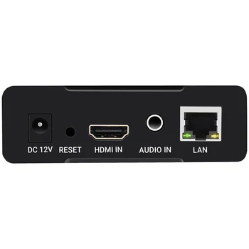 HEVC H. H. 264 265 HDMI Видеокодер uživo Emitiranje SRT NDI RTMP Vrpca za IPTV YouTube Facebook Vmix Server i sl.