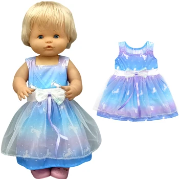 Haljina za Lutke Reborn Baby 40 cm Nenuco Ropa Y Su Hermanita Dječje Poklon Lutkarska Odjeća za Djevojčice