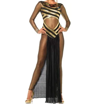 Halloween Drevni Egipat Veliki Egipatski Dvor Kleopatra Kraljica Haljina Cosplay Plesačica College Show Noćni Klub Odijelo Сценическая Odijevanje