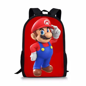 HaoYun/Moderan dječji školski ruksak s po cijeloj površini Super-Mario, školske torbe za Djecu, мультяшный dizajn, putne Torbe za Mlade