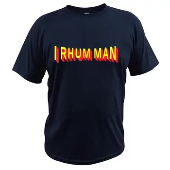 Humor I Rhum Muška t-Shirt Za Ljubitelje Piti Prozračna Majica Soft Udoban Pamuk Camiseta Veličina EU