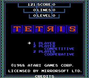 Igra uložak VS. Tetris za konzolu NES/FC