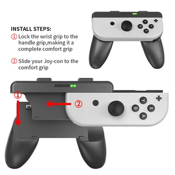 Igre prekidač 2в1 Bežični Kontroler, Lijevi i Desni Bluetooth Gamepad za Nintend Switch/Prekidač OLED Joy Gaming Ručka Pribor