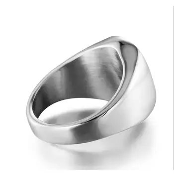Islam je Poslanik Muhammed prsten prsten od nehrđajućeg čelika muslimanski nakit