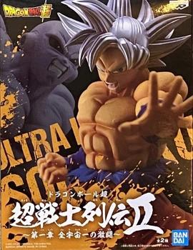 Japanski anime Original Banpresto Chousenshi Retsuden II Dio 1 Naplativa Figurica - son Goku [Ultra Instinkt] /b021d/
