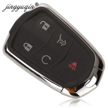 Jinyuqin 3/4/5/6 Gumb Smart Remote Ključeve U obliku Školjke Za Cadillac SRX CTS ATS XTS Escalade ESV bez ključa Privjesak Torbica Zamjena