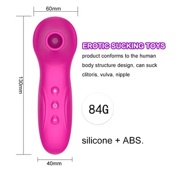 Klitoris je Gubitnik Pička Sisa Vibrator Ženski Klitoris Vakuum Stimulans Bradavica Seksi Igračke za Odrasle, 18 Žena Masturbator Proizvod