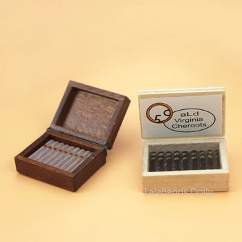 Kuća Lutaka Mini-Cigareta, Kutija Za Cigare Mini-Hrana, Dječija Scena Model Dollhouse Pribor