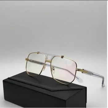 Kvadratni metalni sunčane naočale KAPELUS Kvalitetne lisnato sunčane naočale Sadrže crnu kožnu kutiju