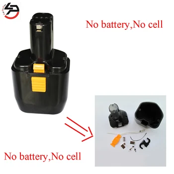 LPD 12 U EB1214 NI-MH punjive NI-CD baterija baterija baterija baterija Baterija torbica za Hitachi Plastični omotač (kutija bez ćelija unutar) EB1224 EB12B EB12G FEB12S