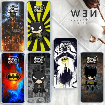 Liga Pravde Batman Heroji Torbica Za Telefon Xiaomi Mi Poco X4 X3 X2 NFC F4 F3 F2 GT M5 M5s M4 M3 Pro C40 C3 5G Transparentno Bitno