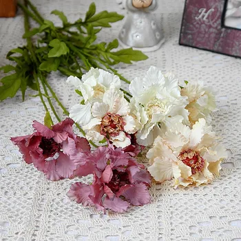 Lijepa biljni Groznica Pinnacle Umjetne svile Cvijeće za Uređenje dnevnog boravka flores artificiales home decor