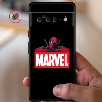 Luksuzna Torbica s Vizije Marvel za Google Pixel 6 6Pro 5a 4a 3 4 XL 5 Pro 4G 5G 4XL, silikonska torbica od TPU, Službeni Capinha