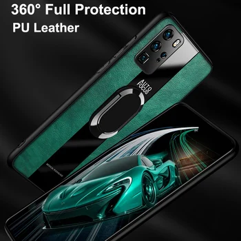 Luksuzni Kružnom Kožna Torbica Za Telefon Huawei P Smart 2021 Y7A Mate P40 40 P50 Honor 10X Lite 50 30 Pro Plus 30S Magic 3 Torbica