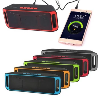 MINI Vanjski Bluetooth Zvučnici Subwooferi Prijenosni Bežični MP3 Player 3,5 MM AUX i USB Priključak, TF Kartica Stereo Audio Ploča