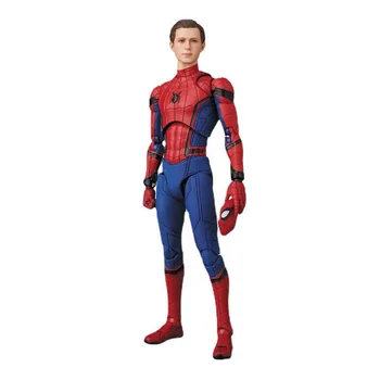 Mafex 103 Marvel Spider-Man BJD Spider-Man i Povratak Kući Je Holland Figurica Model Igračke za Djecu do 15 cm