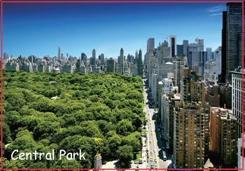Magnet za hladnjak Central Park; dostupno 6 slika, suvenira iz New Yorka 78*54 mm, 20001-20006 Uredite svoje osobne magneti