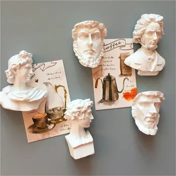 Magnet za hladnjak Umjetnički portret Beethoven Magnet Za Hladnjak Oznaka 3D Ukras Kuće Od Smole