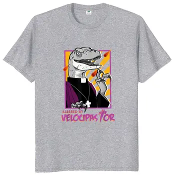 Majica sa Dinosaurus VelociPastor, Klasična Комедийная Majica iz Filma strave i Užasa Za potencijalni gledatelji vidjeli vaš oglas, Pamuk, Majice Kratkih Rukava Europske Veličine