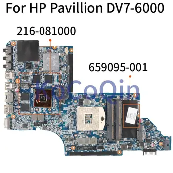 Matična ploča KoCoQin DV7-6000 659095-001 655488-001 za hp Pavilion DV7 DV7-6000 655488-001 HM65 originalni test matična ploča