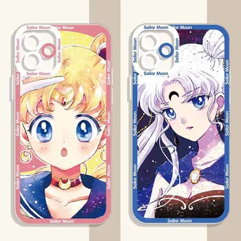 Mekana Silikonska torbica Sailor Moon za OnePlus 8 8T 9 9T 10 Pro 9R 9RT Nord Jedan Plus 1 + 9R 1+8 1+ 8T 1 + 10Pro Bistra Stražnji poklopac
