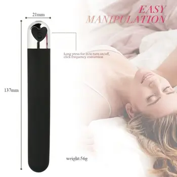 Metak Vibrator Mini G-Spot Vibrator za Žene Orgazam Vibrator u Obliku Prsta Stimulator Klitorisa Seks-Igračke za Odrasle Žene