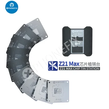 Mijing Z21 MAX Cpu BGA Matrica Za Реболлинга Platforma Za iPhone A8-A16 Hisilicon Qualcomm Snapdragon IC Čip za Slijetanje Kutiji Predložak