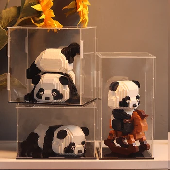 Mikro Gradivni Blokovi DIY Cigle Dijamant Blokovi i Cigle Panda Slatka Ljubimci Igračke Blokovi Dizajneri su Igračke za Dječake I Djevojčice Darove