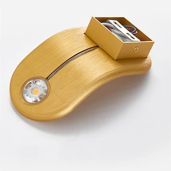 Moderni Unutarnji Zlatna Zidna Lampa Lampa LED Nordic Fashion Krevet Lampa Za Spavaće sobe Osvjetljenje Hodnika Dekor Lampa