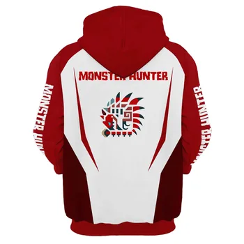 Monster Hunter Rathalos Simbol 3D Tiskanih Cosplay Majica Za Odrasle Majica Svakodnevni Ulični Odjeća Pulover