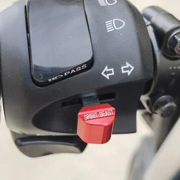 Moto Prekidača start Gumb Signala Okreće Gumb za Pokretanje Dalekog Dometa Svjetla Snimljen Kapa Ključ za Polaganje Yamaha Suzuki Benelli BMW