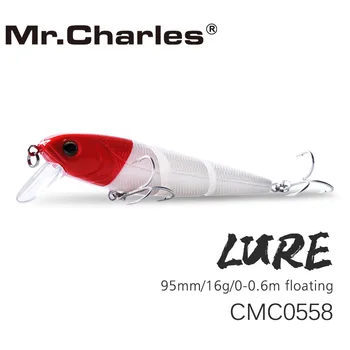 Mr.Charles CMC0558 Riblja Mamac 95 mm 16 g 0-0,6 m, sa Pomičnim Ručne Isca Umjetni Mamac za Ribolov Popper Topla Model Wobblers