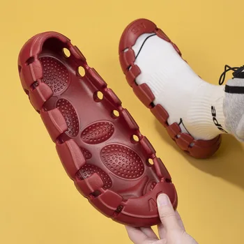 Mr Co Trendi modne marke muške papuče-transformatori za nošenje ljeti, bez smisla, bez topline, prozračna sandale i papuče