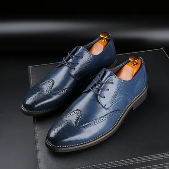 Muška kožna obuća, luksuzne marke cipele-Oxfords, Moderan Svakodnevni Kožne cipele, Kvalitetna muška obuća za vožnju, Sapatas Masculinos