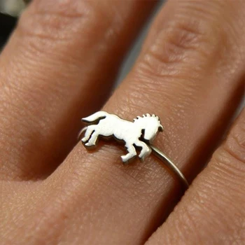 Muški prsten Huitan, simboliziraju uspjeh, Prsten s Konja Za Muškarce, Nakit Životinja Kineskog Zodijaka, Donose Sreću Vam rođendanski Poklon