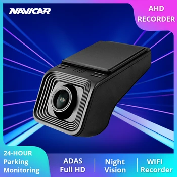NAVICAR Video snimači Za Vozila Skladište Usb Multimedija Android Full HD 1080 P ADAS za Snimanje Video Rekorderi Noćni Vid Player Navigacija
