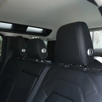 NOVO!!! ABS Krom Tipka za Podešavanje naslona za glavu Sjedala, Ploča Poklopca Za Land Rover Defender 110 2020-2022, Auto Oprema