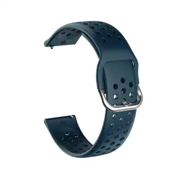 Narukvica 20 mm Silikon Remen Za sat Samsung Galaxy watch active 2 40 mm 44 mm Remen narukvica Remen Za Xiaomi Haylou LS02