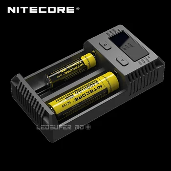 Nova Verzija Nitecore NEW i2 Automatski Pametna Kompatibilna Univerzalna Baterija 18650 Punjač AA baterija za Prijenosne Svjetiljke