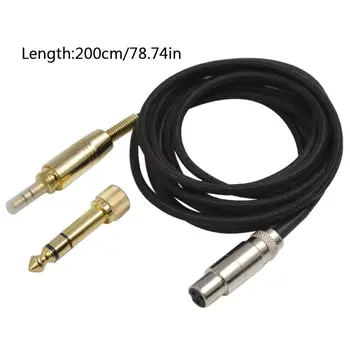 Novi 6,3/3, 5mm Konektor Za Slušalice, Kabel Audio Linijski Kabel za AKG Q701 K702 K267 K712 K141
