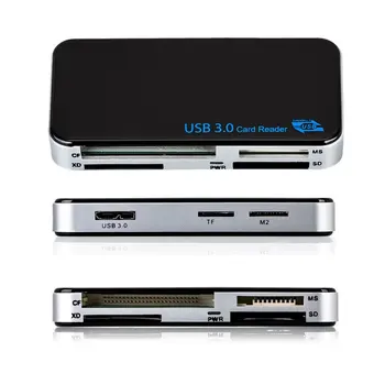 Novi TF Zaštićene digitalne Karte USB 3.0 All-in-1 Compact Flash Multi Card Reader Adapter 5 Gbit/s high-Speed USB čitač kartica